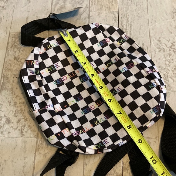 Kendall + Kylie Mini Backpack & Multi-Use Makeup Travel Zip Pouch Bag Set - Picture 12 of 13